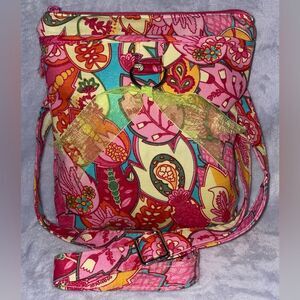 The Royal Standard Pink Paisley Crossbody Brand New
